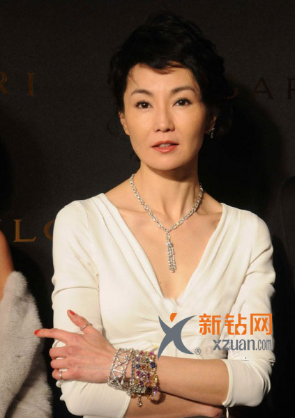 張曼玉優雅亮相寶格麗—125年意大利經典設計藝術展